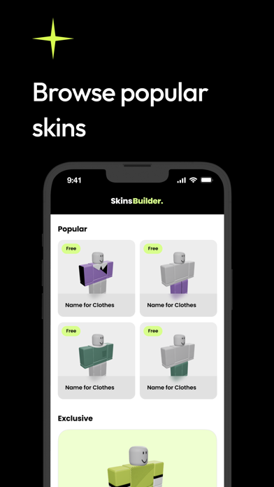 Skins Maker for RBLX Screenshot