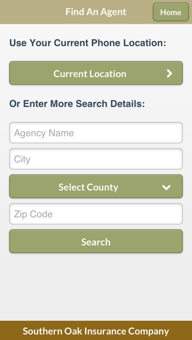 Southern Oak Insurance Mobile Screenshot