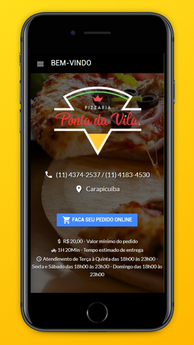 Screenshot #1 pour Pizzaria Ponta da Vila