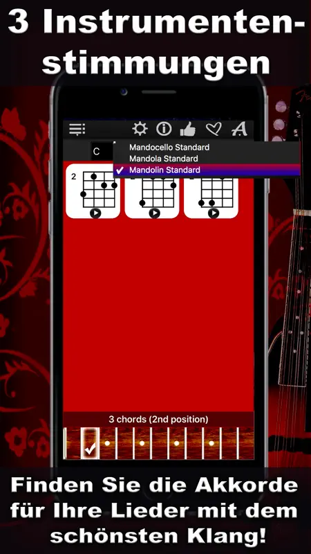 Mandolin Chords Compass screenshot 2 of 5