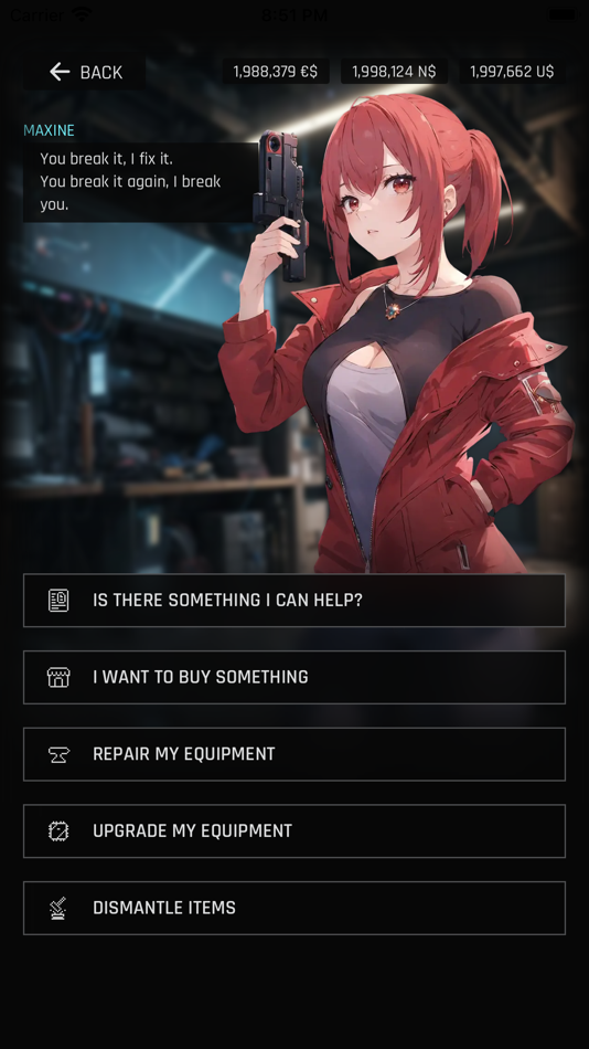 #2. Arclight City - Text based RPG (iOS) 由: Ching Huang