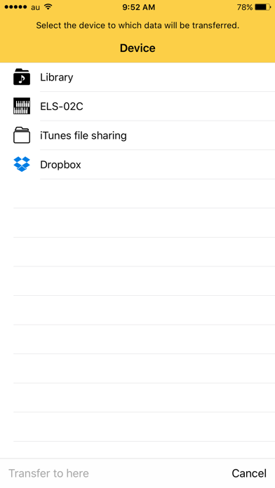 Screenshot #3 pour Electone Data Library