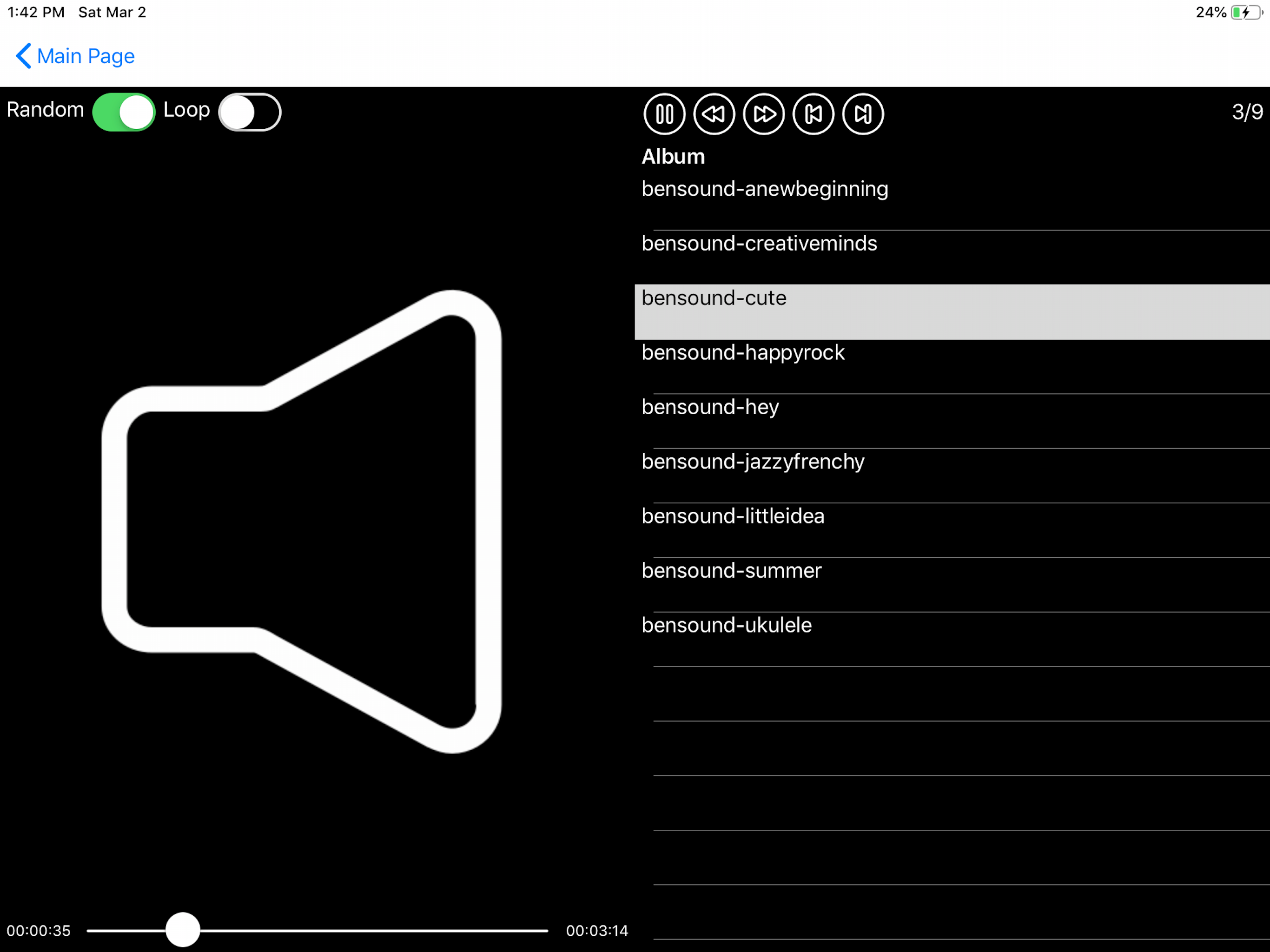 Audio Player X