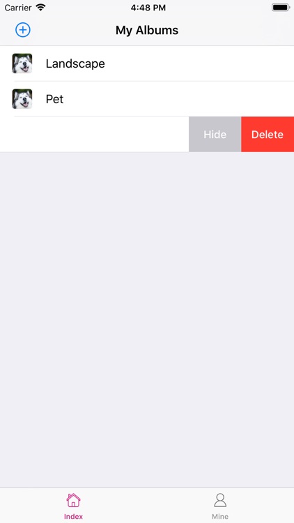 Origin Album - encrypted album