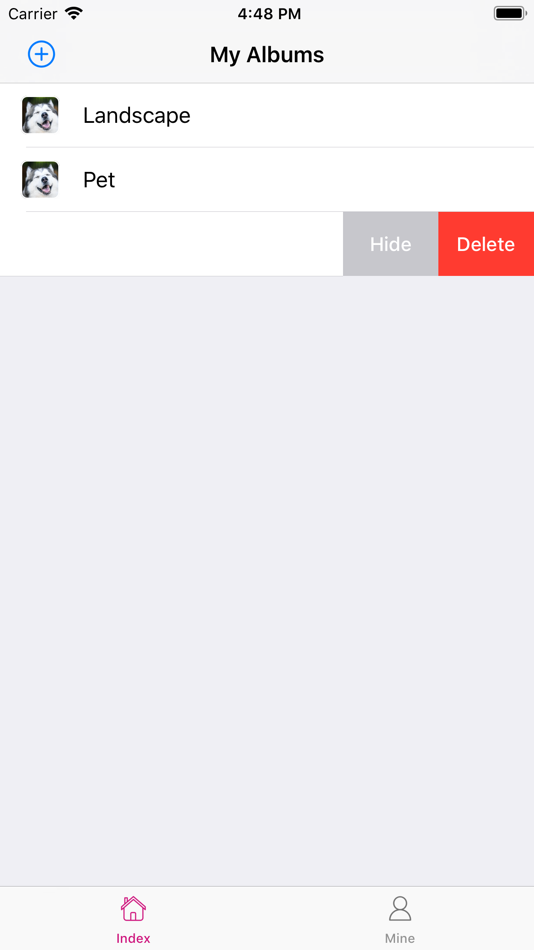 #2. Origin Album - encrypted album (iOS) 由: YuSong Ding