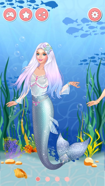 Mermaid Beauty Dress-Up Games