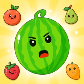 螢幕擷取畫面 (3) Watermelon Fruit Merge Drop 3D