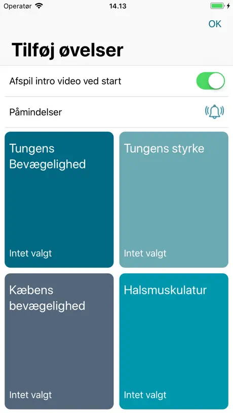 Dysfagi træning