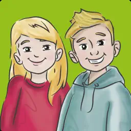 Kim & Luis app icon