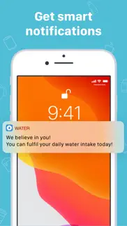 my water: daily drink tracker iphone screenshot 3