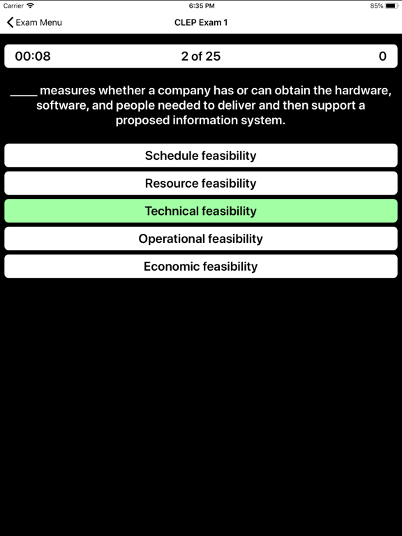 Screenshot #5 pour CLEP Information Systems Prep