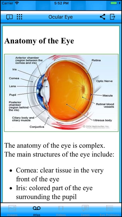 Ocular Eye iPhone screenshot