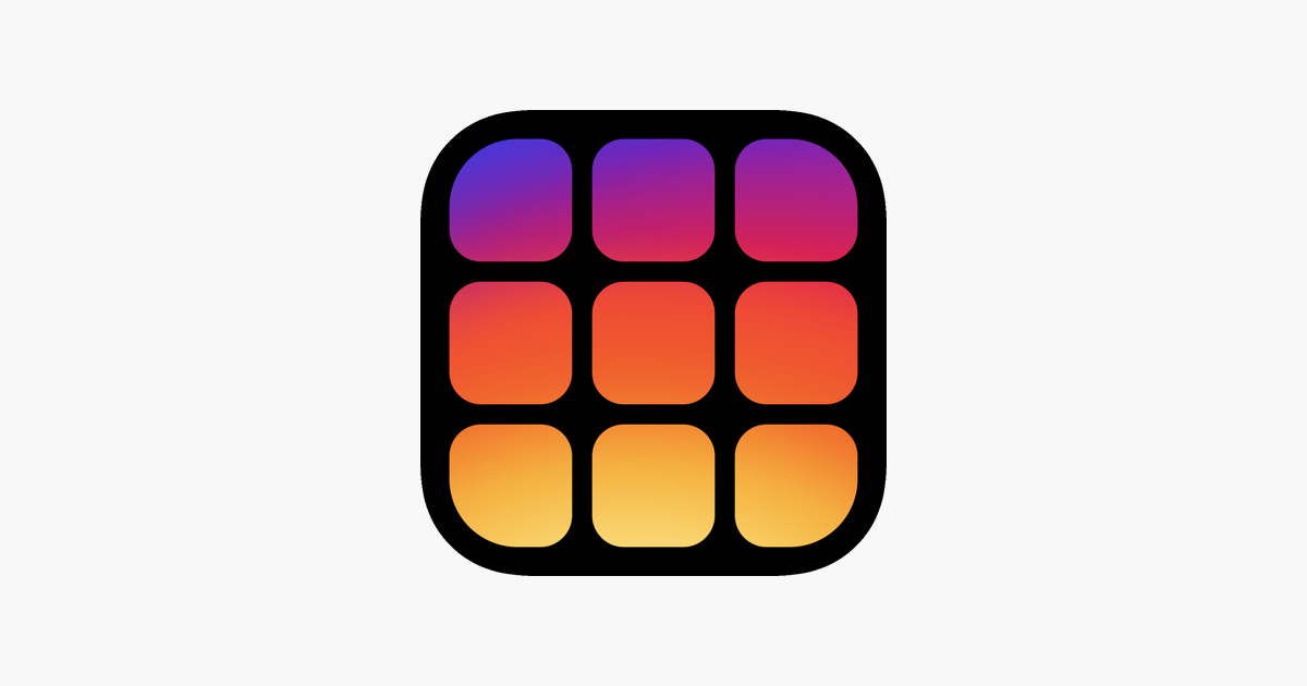  photo grid split grid posts on the app store
