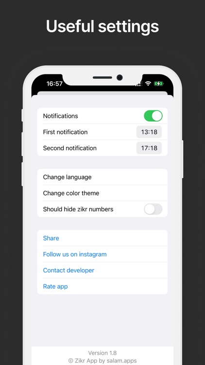 ZikrApp: Tasbih, Tracker, Dua screenshot-7
