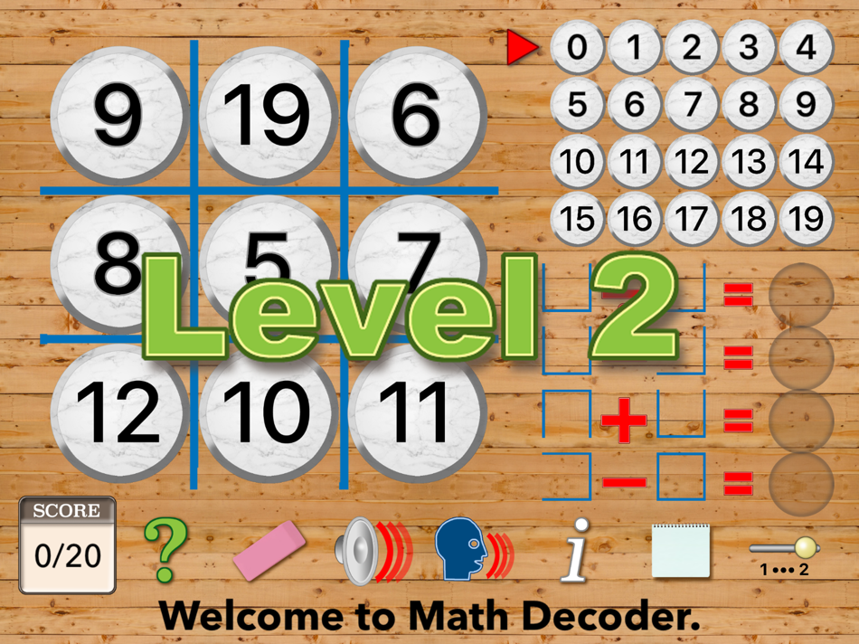 #3. Math Decoder (iOS) Bởi: Ventura Educational Systems