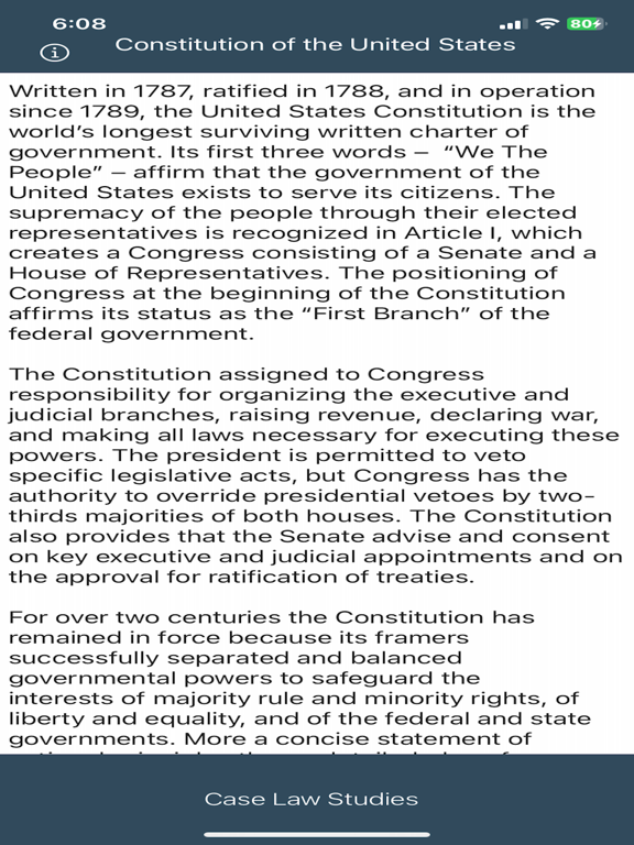 Case Law Studies Lite