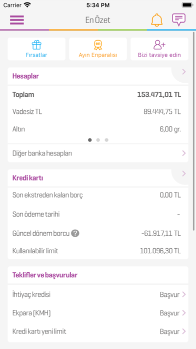 Enpara.com Cep Şubesi Screenshot