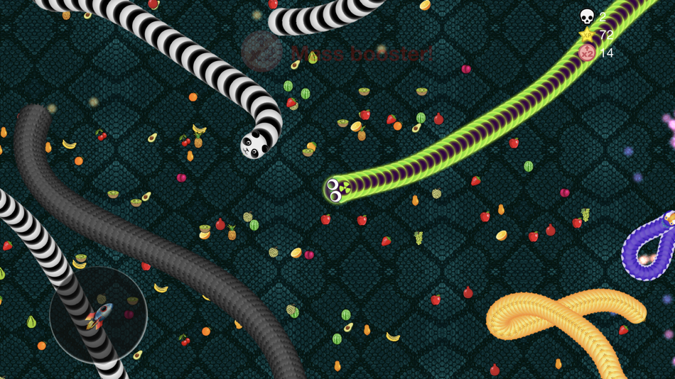 #4. Viper.io - Worm & snake game (iOS) Podle: Mikhail Prysiazhniy