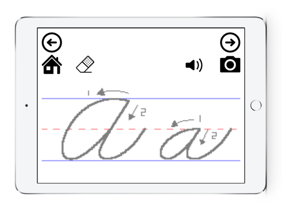 Cursive Trainer app screenshot