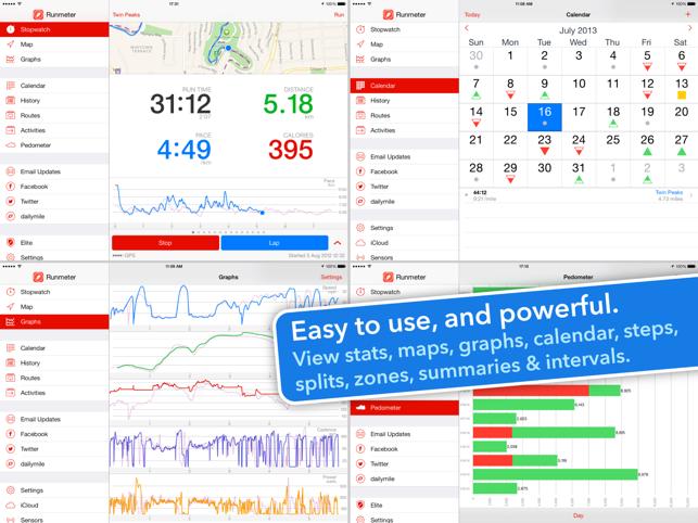 Runmeter Running & Walking GPS Screenshot
