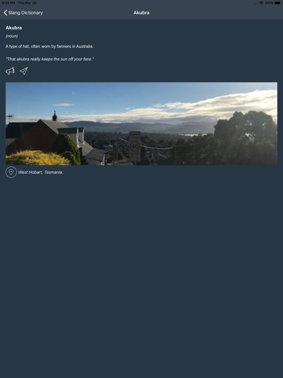 Strayamate Aussie Slang & more iPad screenshot 2 - Reference app