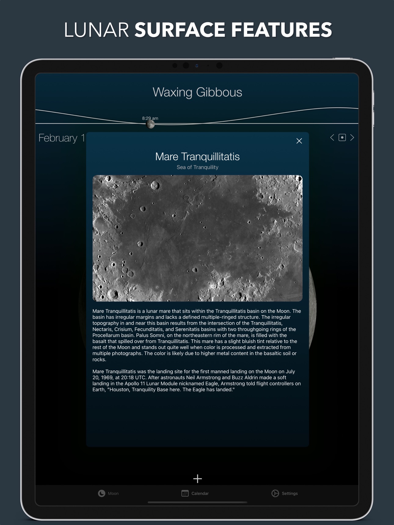 Lunar - Moon Phase & Widget screenshot 3