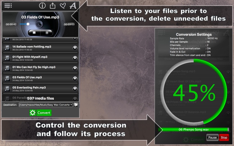 App screenshot