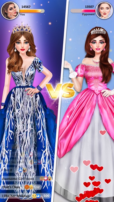 Magic Princes Dress up, Makeup Screenshot