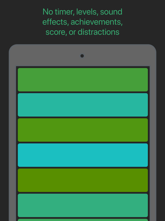 Color Sort Therapy iPad screenshot 4 - Health & Fitness app