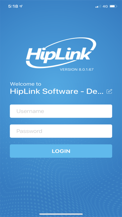 HipLink Mobile Screenshot