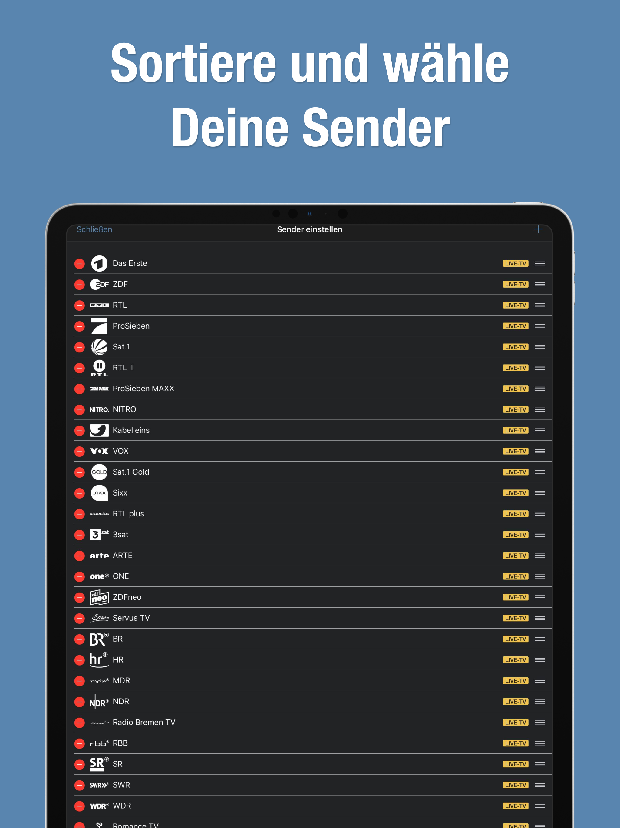 Fernsehen App Live TV screenshot 13