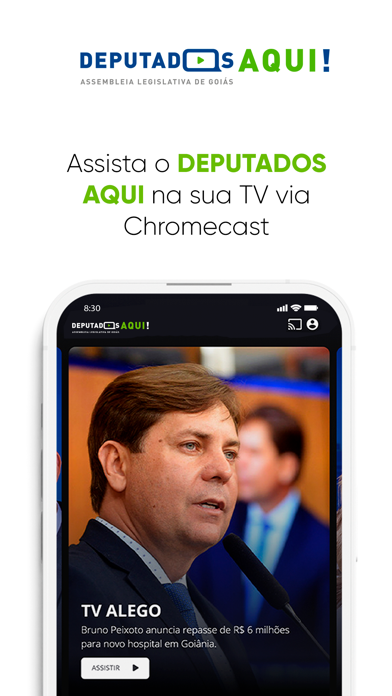 Deputados Aqui Screenshot