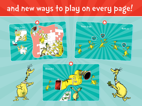 The Sneetches by Dr. Seuss iPad screenshot 4 - Book app