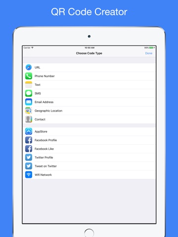 App screenshot
