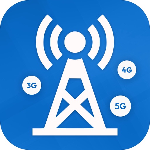 5G/4G LTE Find Cellular Tower icon