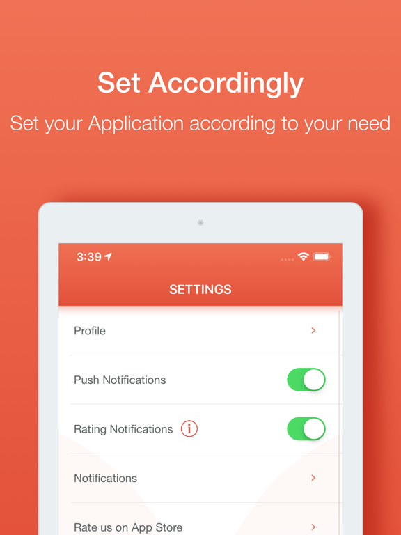 Phree: A Safety Ratings App iPad screenshot