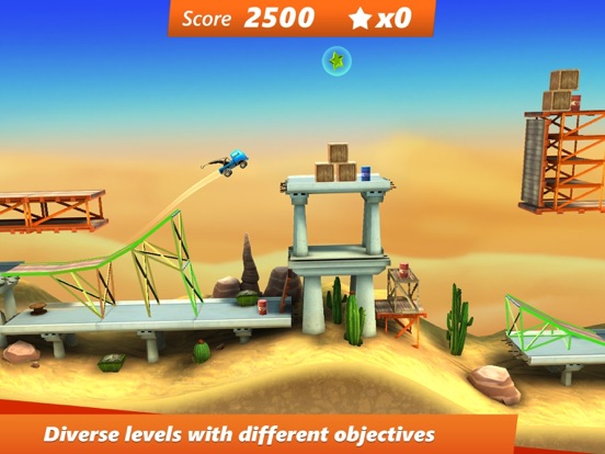 Bridge Constructor Stunts! iPad screenshot 5 - Games app