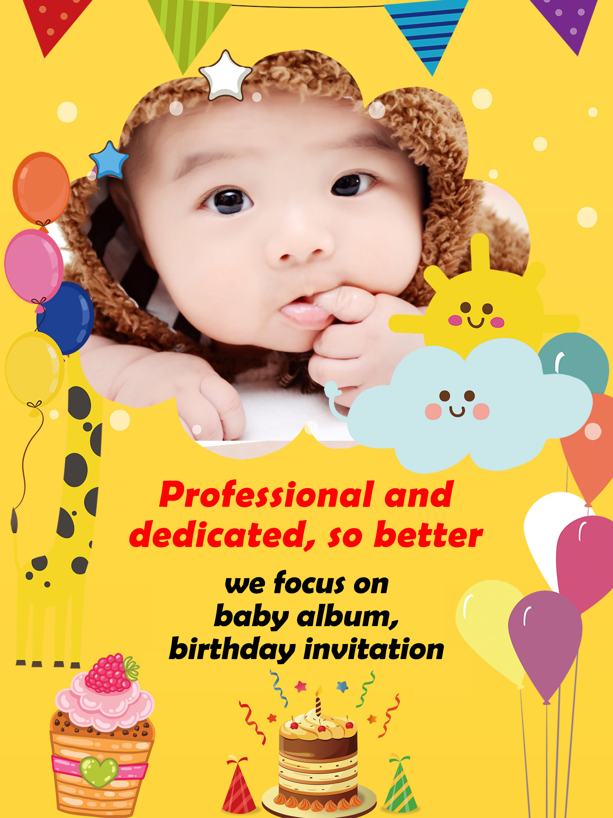 Baby Invitation Card Maker
