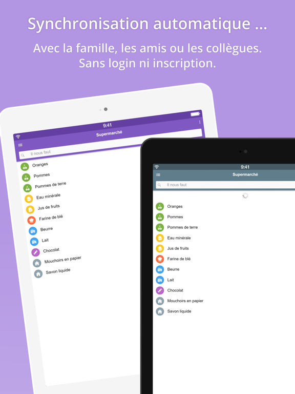 Screenshot #4 pour La liste de courses