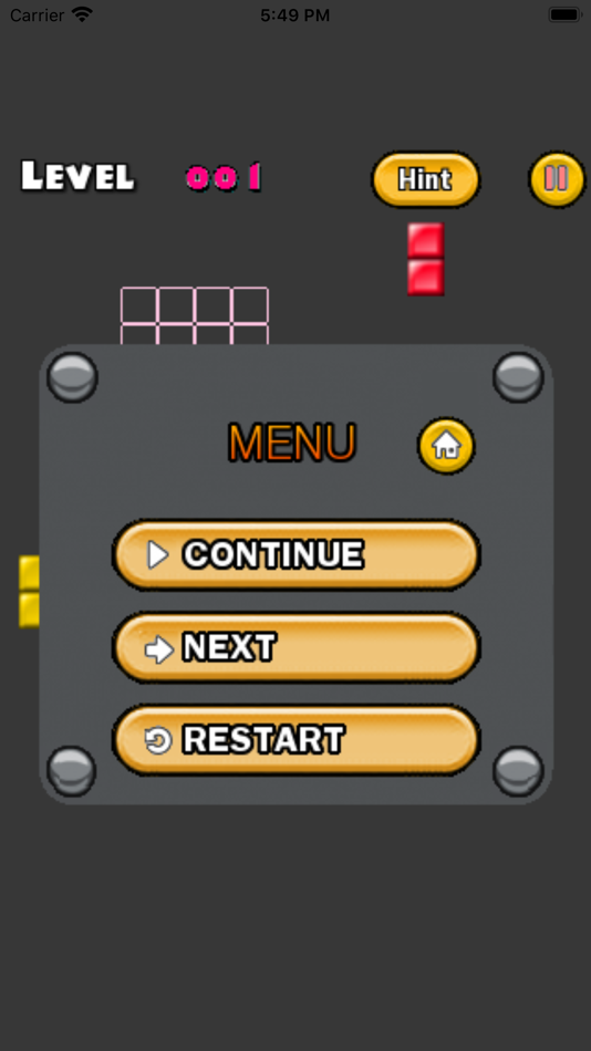 #4. PENTOMINO - ASSEMBLE BLOCKS (iOS) Podle: Eun Junseok