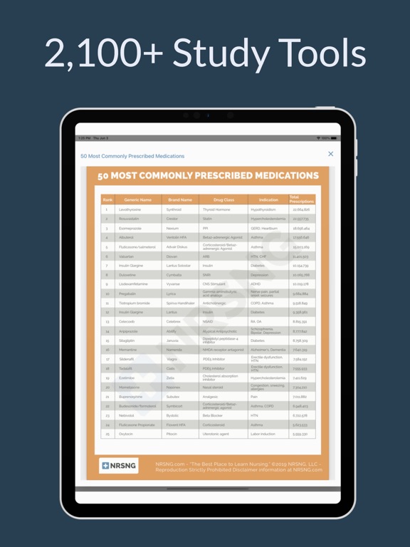 NURSING.com | NCLEX & Nursing iPad screenshot 4 - Medical app