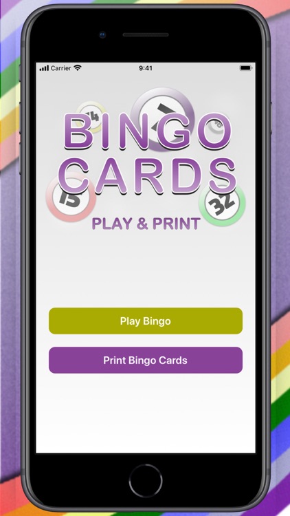 Bingo Caller, Cards & Tickets