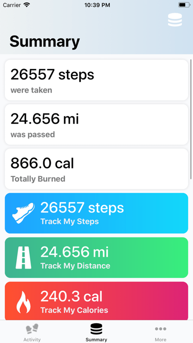 Screenshot #3 pour Winter Sports: Track Calories