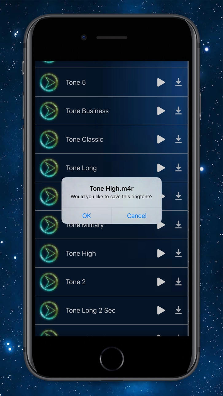 iPhone screenshot