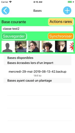 Élèves screenshot 2