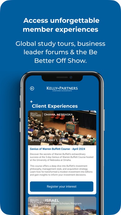 Kelly+Partners Passport Screenshot