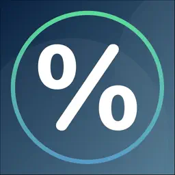 Percentage Calculator - Calc % app icon