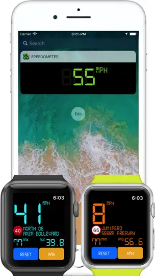Скриншот Спидометр кмч Цифровой Дисплей на iPhone 1