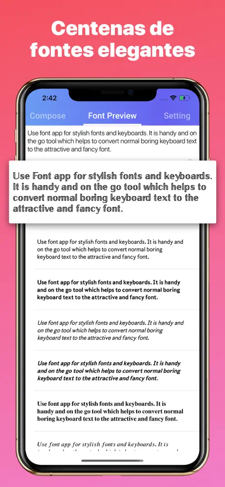 Fontes de Letras - GIF Sticker