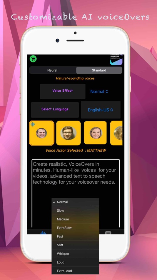 #4. Voice Generator Text to Speech (iOS) 来自: Gursimran singh Sodhi